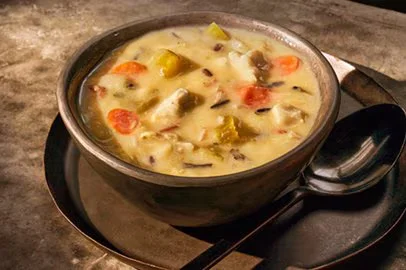 Cream of Chicken & Wild Rice Soup Cup