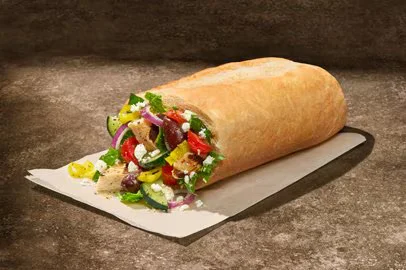 Greek Salad ​Stuffer with Chicken