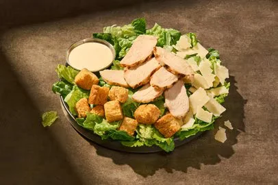 Half Caesar Salad with Chicken
