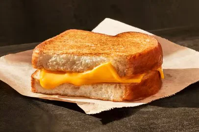 Half Grilled Cheesev