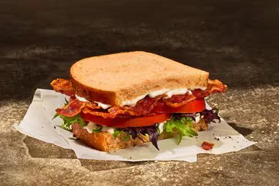 Half Tomato Basil BLT
